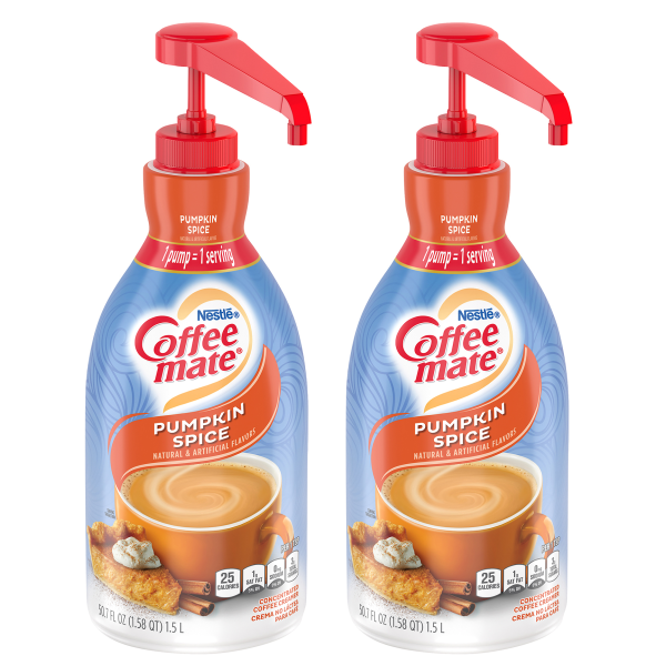 UPC 050000314607 product image for Nestl� Coffee-mate� Liquid Creamer, Pumpkin Spice Flavor, 50.7 Oz Multiple Serve | upcitemdb.com