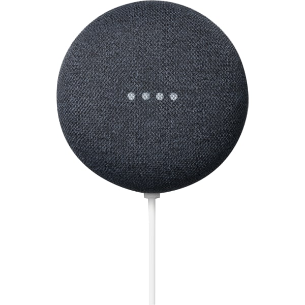 Google™ Nest Mini Smart Home Speaker, Google Assistant Supported, Carbon -  GA00781-US