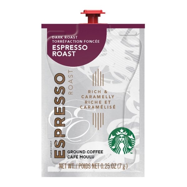 Starbucks® Single-Serve Freshpacks, Espresso Roast, Carton Of 72