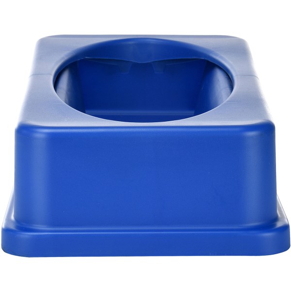 Alpine Slim Swinging Trash Can Lid, 5H x 20W x 12D, Blue