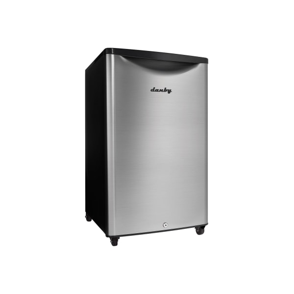 Contemporary Classic  - Refrigerator - outdoor - width: 20.7 in - depth: 21.3 in - height: 33.1 in - 4.4 cu. ft - spotless steel - Danby DAR044A6BSLDBO