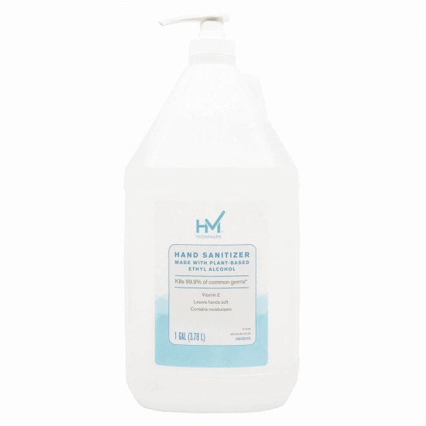 Highmark® Original Hand Sanitizer  Fresh Scent  1 Gallon  Clear