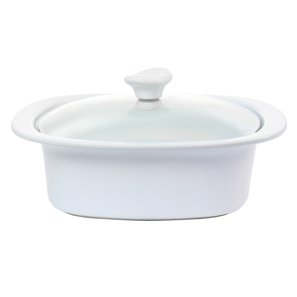 Photos - Bakeware Gibson Elite Gracious Dining 1.9-Quart Casserole, White 995116900M 
