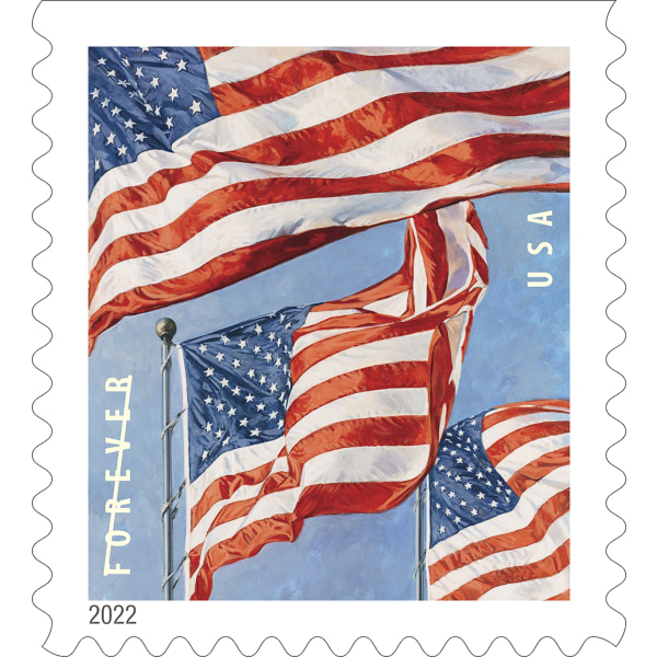 USPS FOREVER® STAMPS, Coil of 100 Postage Stamps, Stamp Design May Vary -  United States Post Office, 749800
