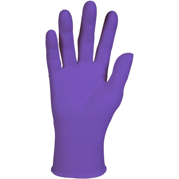 Kimberly-Clark® Safeskin Purple Nitrile Exam Gloves, Small, Purple, Box Of 100 -  KIMTECH, 55081