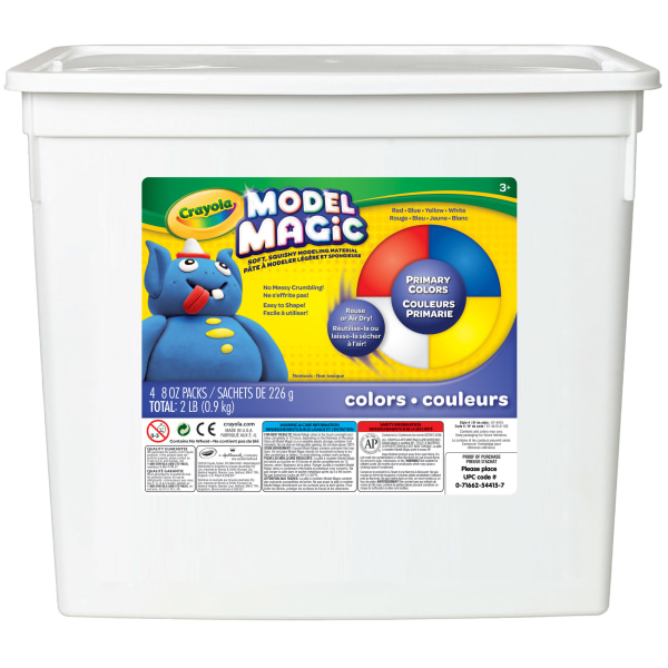 UPC 071662544157 product image for Crayola® Model Magic®, 2 Lb, Bucket Of 4 Assorted Colors | upcitemdb.com