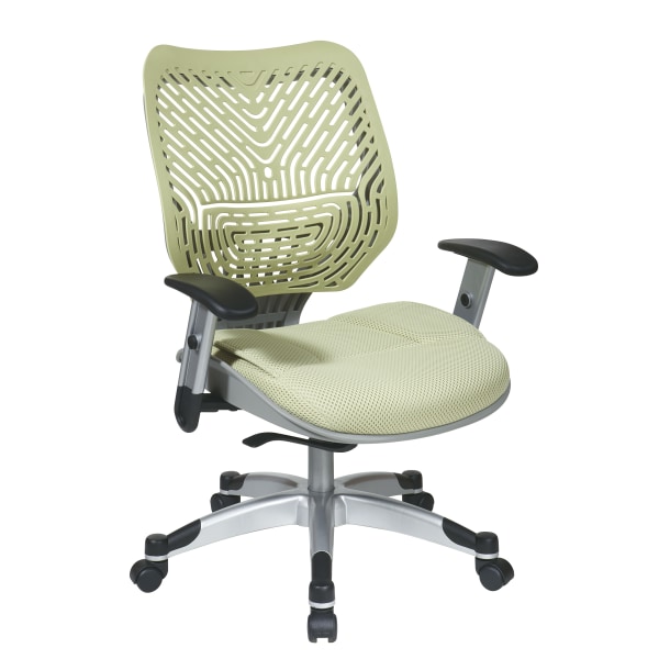 Office Star Unique Self-Adjusting SpaceFlex Mid-Back Managers Chair, Kiwi