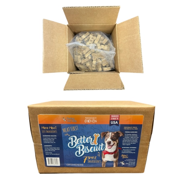 Chasing Our Tails Better Biscuit Chicken Crunchy Dog Treats, 2 Lb