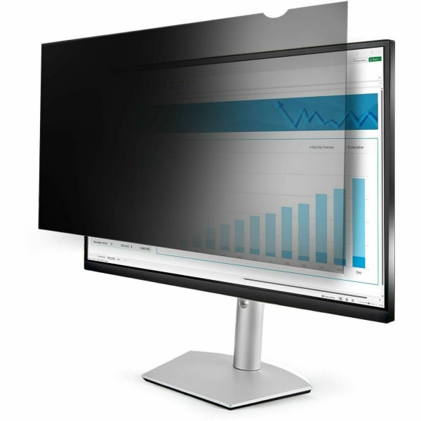 startech.com monitor privacy screen for 21 inch pc display  computer screen security filter  blue light reducing screen protector film  16:9 widescreen  matte/glossy  +/-30 degree viewing - blue