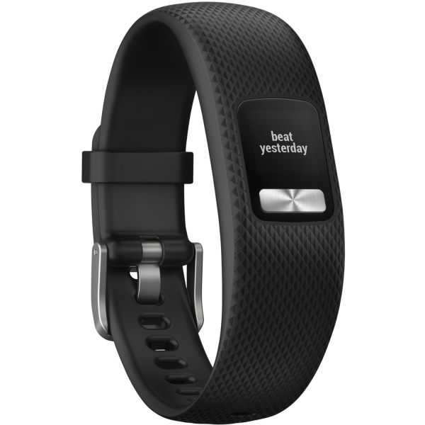 Garmin Vivofit 4 Smart Band - Accelerometer - Calendar, Alarm, Clock Display, Stopwatch, Sleep Monitor - Calories Burned, Distance Traveled, Steps Tak