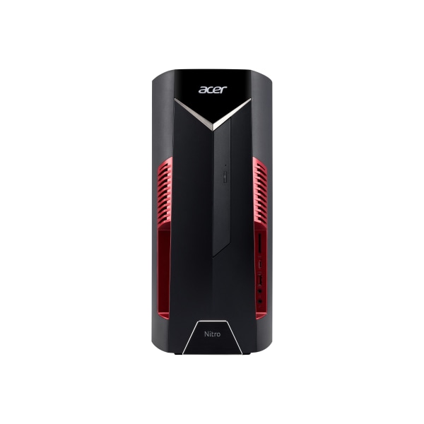 Acer Nitro 50 N50-600 - Tower - Core i5 9400F / 2.9 GHz - RAM 8 GB - SSD 512 GB - DVD-Writer - GF GTX 1650 - GigE, 802.11ac Wave 2 - WLAN: 802.11a/b/g