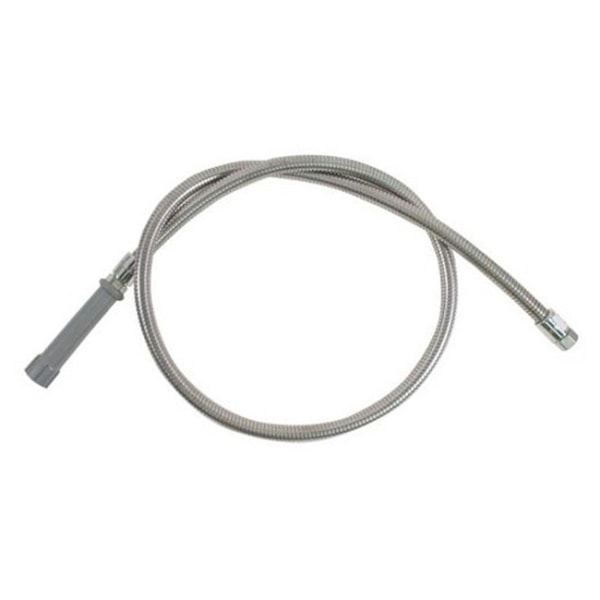 T&S Brass Flexible Stainless-Steel Pre-Rinse Hose, 44