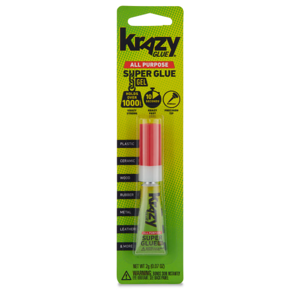 UPC 070158000047 product image for Krazy Glue All-Purpose Super Glue Gel, 2g | upcitemdb.com