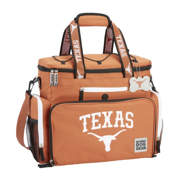 Mobile Dog Gear NCAA Week Away Bag, 12""H x 8""W x 16-1/2""D, Texas Longhorns -  NCAA1-TEX