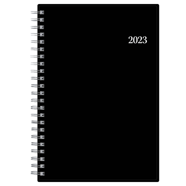 2023 Blue Sky Enterprise 5.88  x 8.13  Weekly & Monthly Planner Black (111291-23)