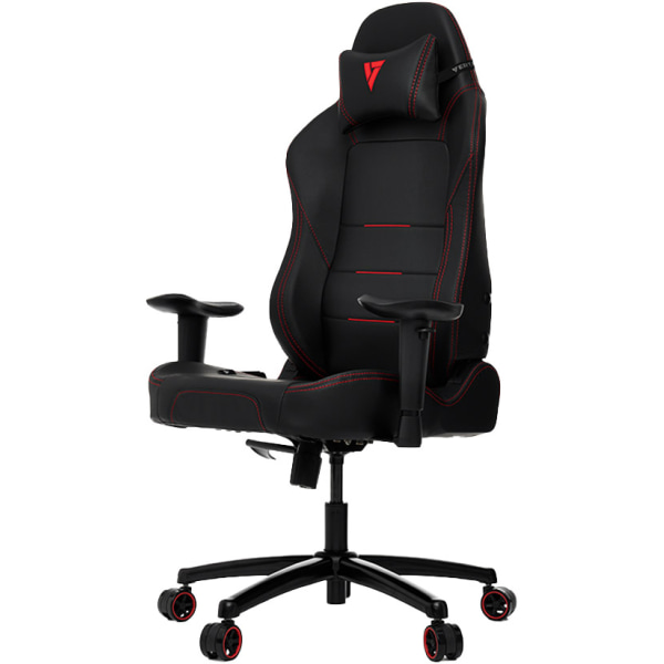 Vertagear PL 1000 Series Ergonomic Faux Leather High-Back Gaming Chair, Red -  VG-PL1000_RD