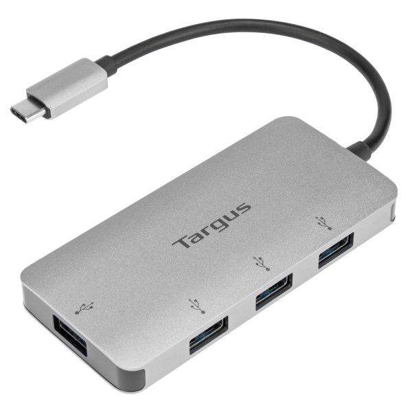 UPC 092636341435 product image for Targus® USB-C To 4-Port USB-A Hub, 1-13/16