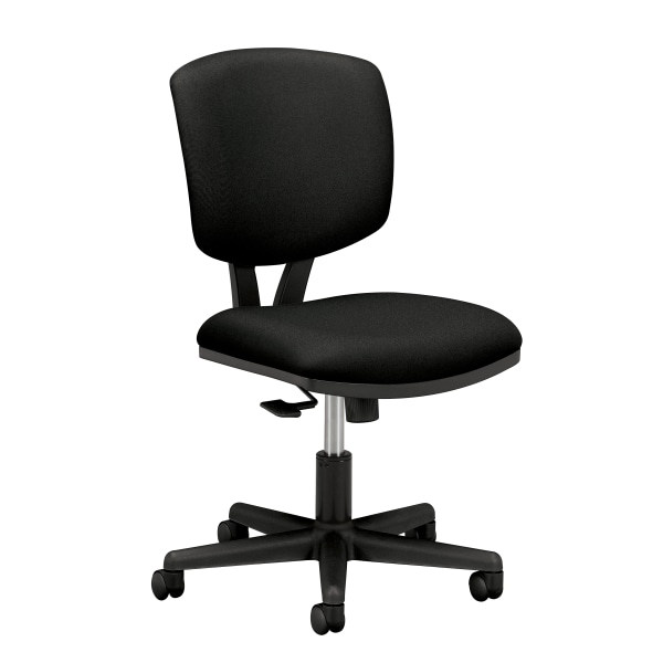 5703GA10T Volt Series Task Chair with Synchro-Tilt Polyester Black Upholstery