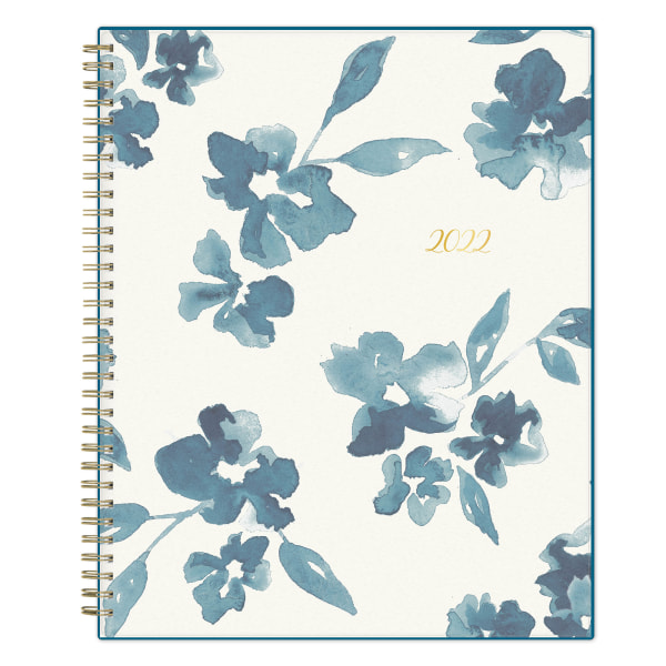 Blue Sky&trade; Frosted Weekly/Monthly Safety Wirebound Planner 9106547