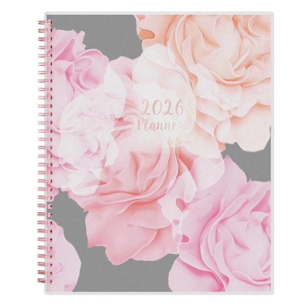 2026 Blue Sky Weekly/Monthly Planner, 8-1/2" x 11", Joselyn, January To December, 110394