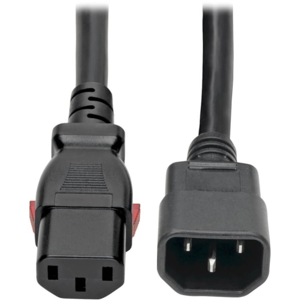 Photos - Surge Protector / Extension Lead TrippLite Tripp Lite Power Extension Cord Heavy Duty C14 to Locking C13 M/F 15A 6ft - For Computer, Server, Printer, Monitor, PDU, UPS 