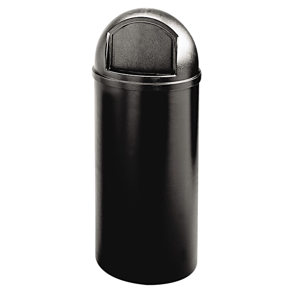 UPC 086876157024 product image for Rubbermaid® Marshal Round Polyethylene Classic Waste Container, 15 Gallons, 36 1 | upcitemdb.com