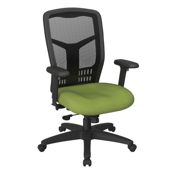 Office Star ProGrid Mesh High-Back Managers Chair, Green - 90662-6 - Furniture Stay comfortable and productive throughout the wor sku 90662-6