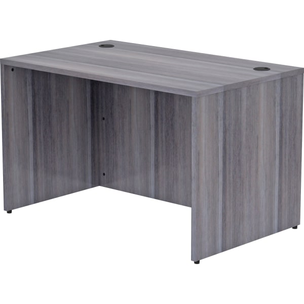 Lorell Essentials Series 48 W Desk Shell, Gray (LLR69548), Grey | Quill