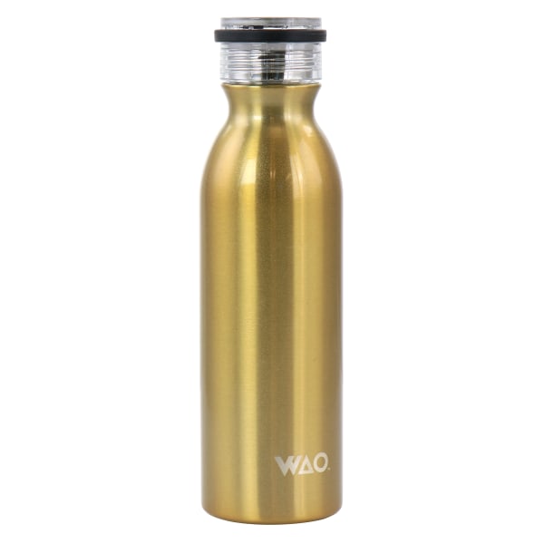 Photos - Glass Gibson WAO Insulated Thermal Bottle, 20 Oz, Dark Gold 