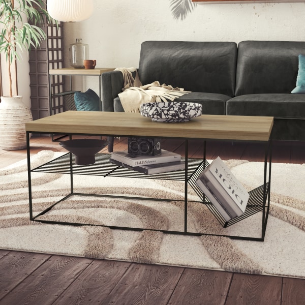 Photos - Coffee Table Ameriwood™ Home Neely , 17-15/16"H x 41-5/8"W x 19-3/4"D, Natural