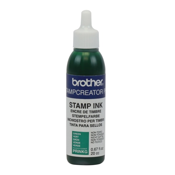 Brother Refill Ink Bottle 67 Oz Green