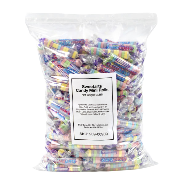 UPC 079200139995 product image for SweeTarts Candy Rolls, 3-Lb Bag | upcitemdb.com