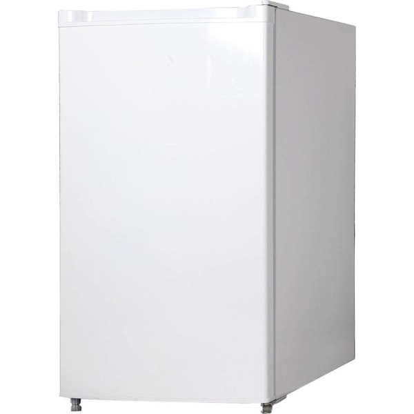Photos - Fridge Keystone KSTRC44CW Refrigerator/Freezer - 4.40 ft� - Manual Defrost - Reversible - 4.04 ft� Net Refrigerator Capacity - 0.36 