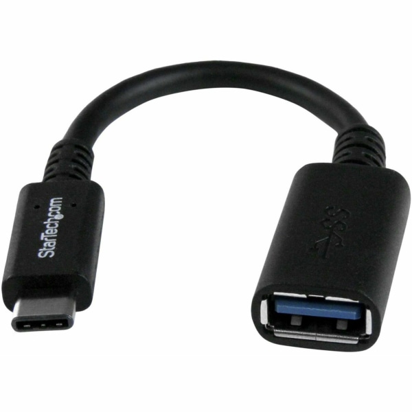StarTech 6in USB-C to USB-A Adapter Cable - M/F - USB 3.0 - USB Type-C to USB Type-A Adapter