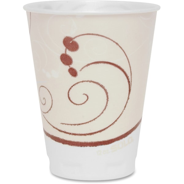 Solo Cozy Touch Beige Insulated Cups  12 oz  100 Count/Sleeve 