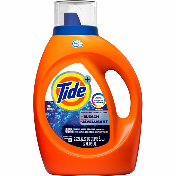 Tide with Bleach Alternative Original Scent HE Compatible Liquid