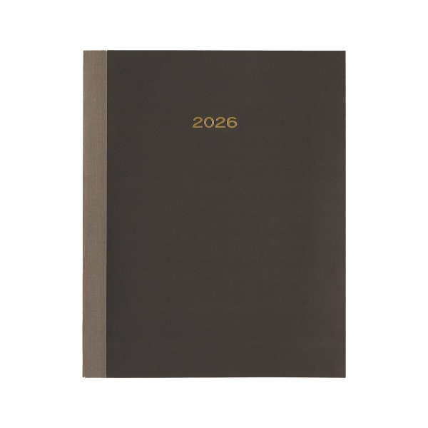2026 Organized by Happy Planner Monthly/Weekly Classic Book Bound Soft Planner, 7-3/4" x 9-3/4", Midnight, January To December, PB0006C003