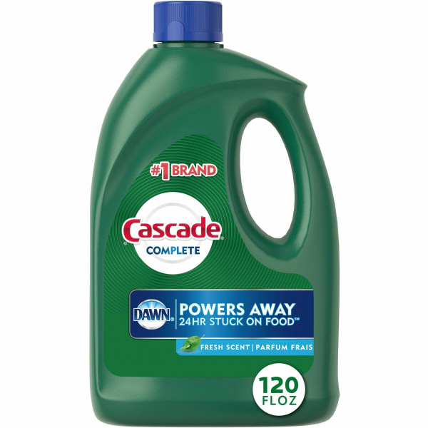 UPC 037000539872 product image for Cascade Complete Gel Dishwasher Detergent - For Dishwasher, Kitchen - Gel - 120  | upcitemdb.com