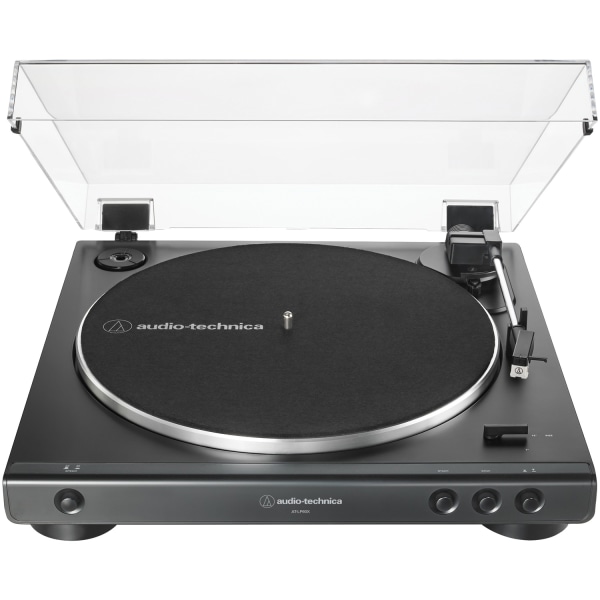 Audio-Technica AT-LP60X Fully Automatic Belt-Drive Stereo Turntable (Black)