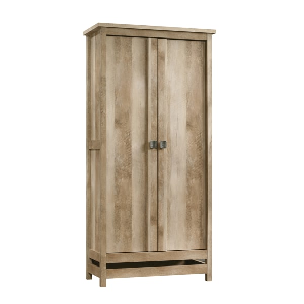UPC 042666161909 product image for Sauder® Cannery Bridge Storage Cabinet, 8 Shelves, Lintel Oak | upcitemdb.com
