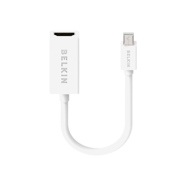 UPC 722868818831 product image for Belkin® Mini DisplayPort Male To HDMI™ Female Adapter, White, BKNF2CD021EB | upcitemdb.com
