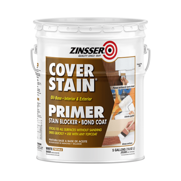 Cover Stain Oil Base Primer, 5 Gallons
