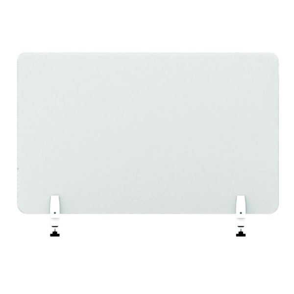 U Brands Single Glass Dry Erase Protective Panel, 45 X 24, Clear