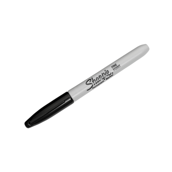 Sharpie® Permanent Fine-Point Marker, Black, 30001EA