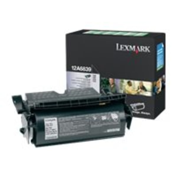 UPC 734646244756 product image for Lexmark™ 12A6839 Black High Yield Return Program Toner Cartridge | upcitemdb.com