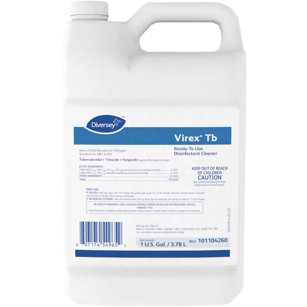 Virex II 256 Quaternary Based RTU Disinfectant 4PACK 