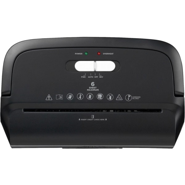 Ativa 6 Sheet Cross Cut Shredder Black A06cc19 Zerbee