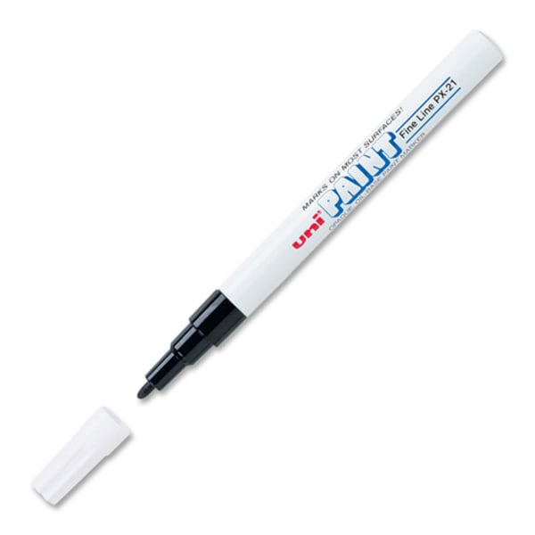 UPC 070530637014 product image for Uni-Ball Oil-Base Fine Line uni Paint Markers - Fine Point Type - Black Oil Base | upcitemdb.com