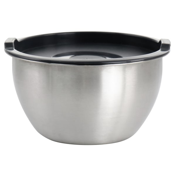 Martha Stewart Everyday Stainless-Steel Mixing Bowl With Plastic Lid, 1.5 Qt -  995117314M