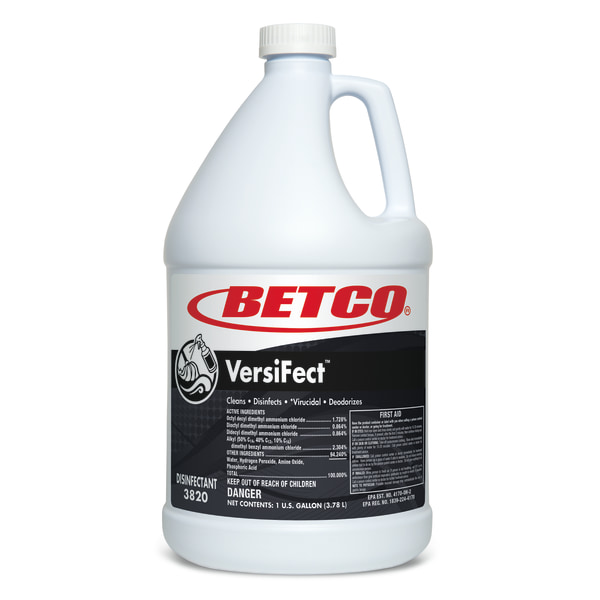 Betco VersiFect Disinfectant Fresh Scent 1 Gal. 4/Carton (38200400)